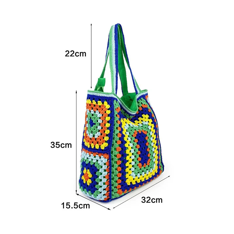 Crochet Beach Shoulder Bag