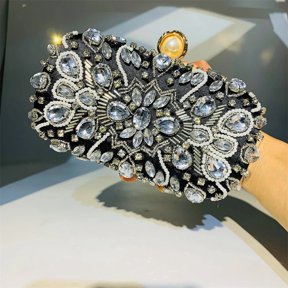 Crystal Wedding Clutch Bag