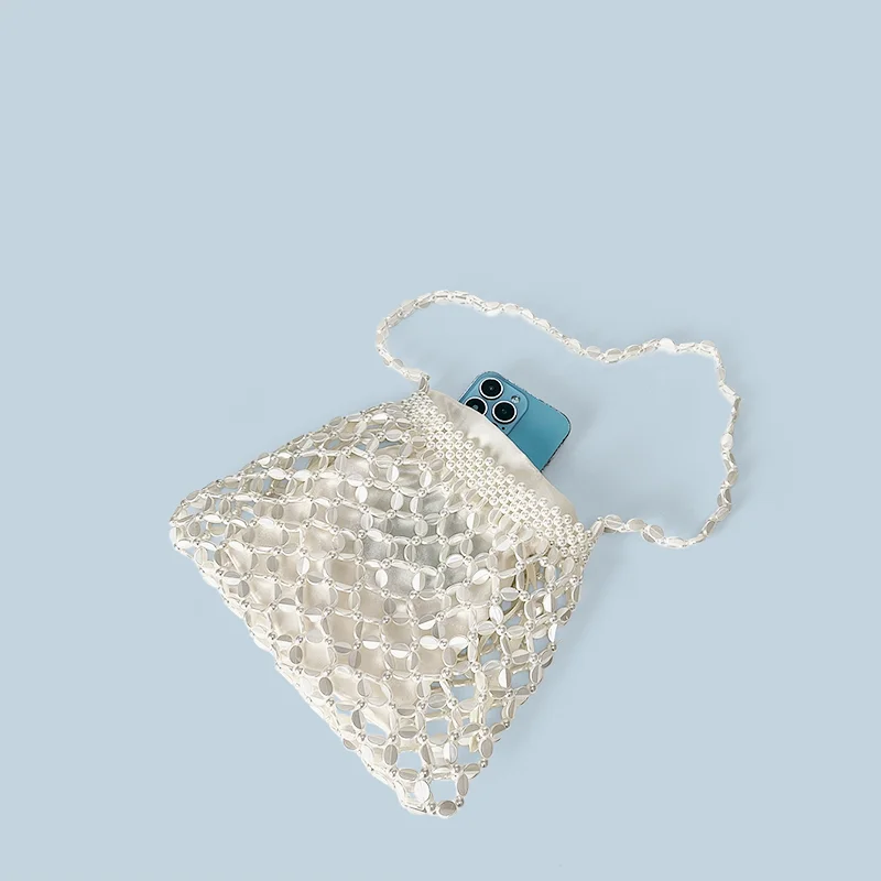 Handmade Beaded Shoulder Bag