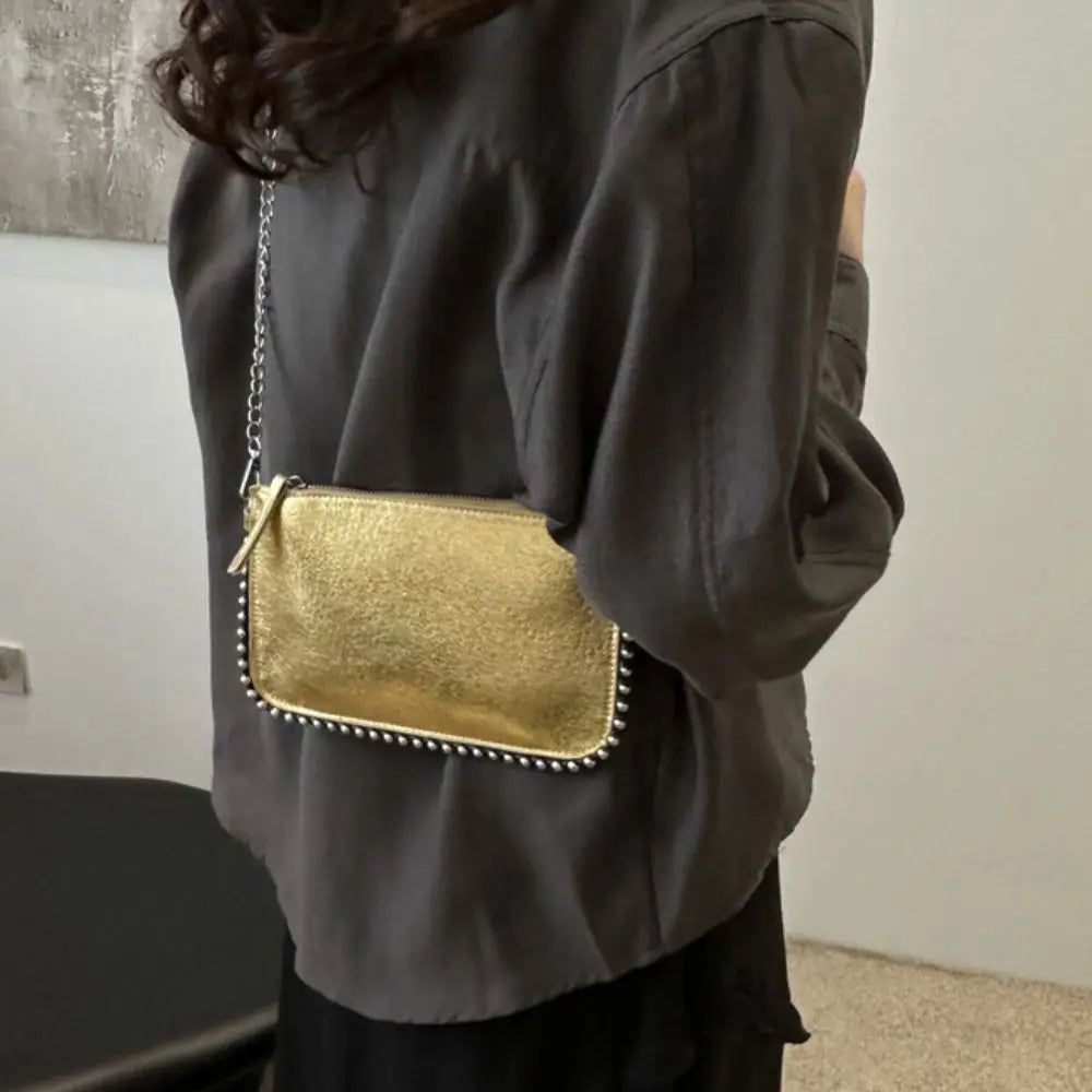 Rivet Underarm Tote Bag