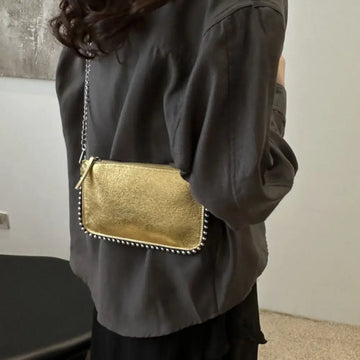 Rivet Underarm Tote Bag