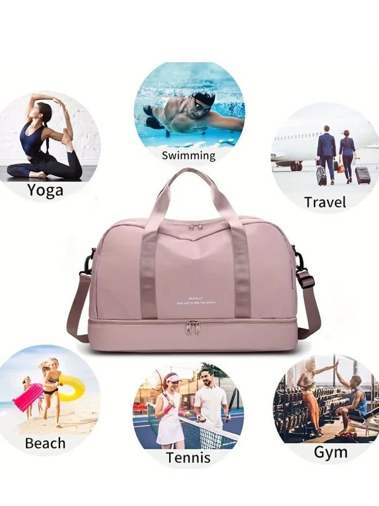 Expandable Sports Duffel Bag
