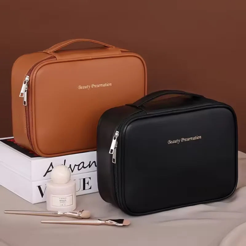 Luxury Double Layer Makeup Bag