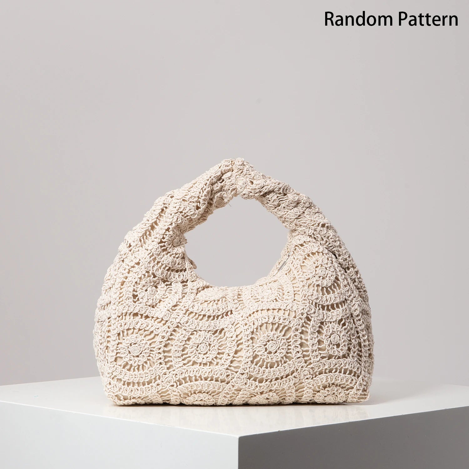 Boho Woven Beach Bag