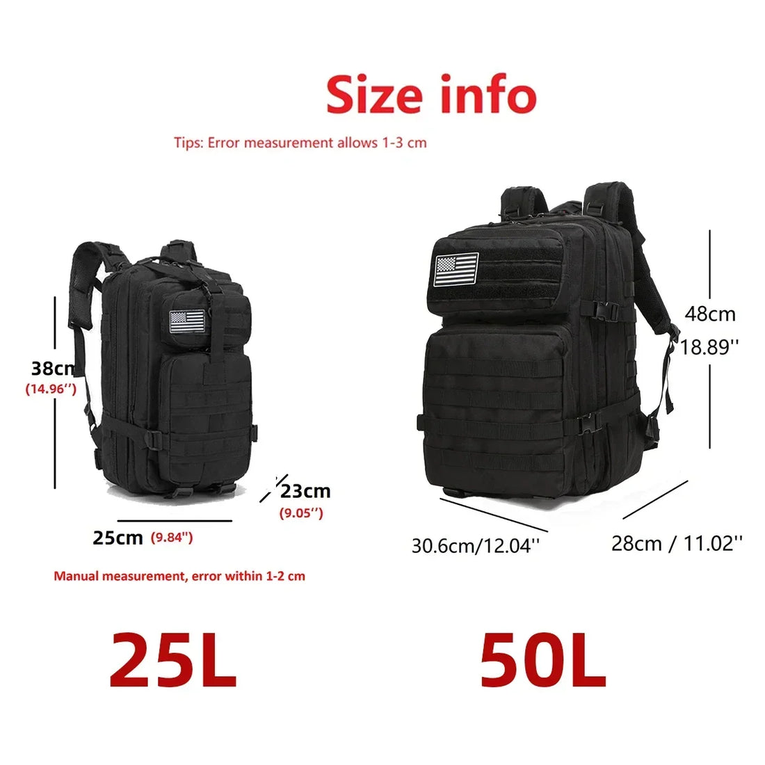 Tactical Molle Hiking Backpack