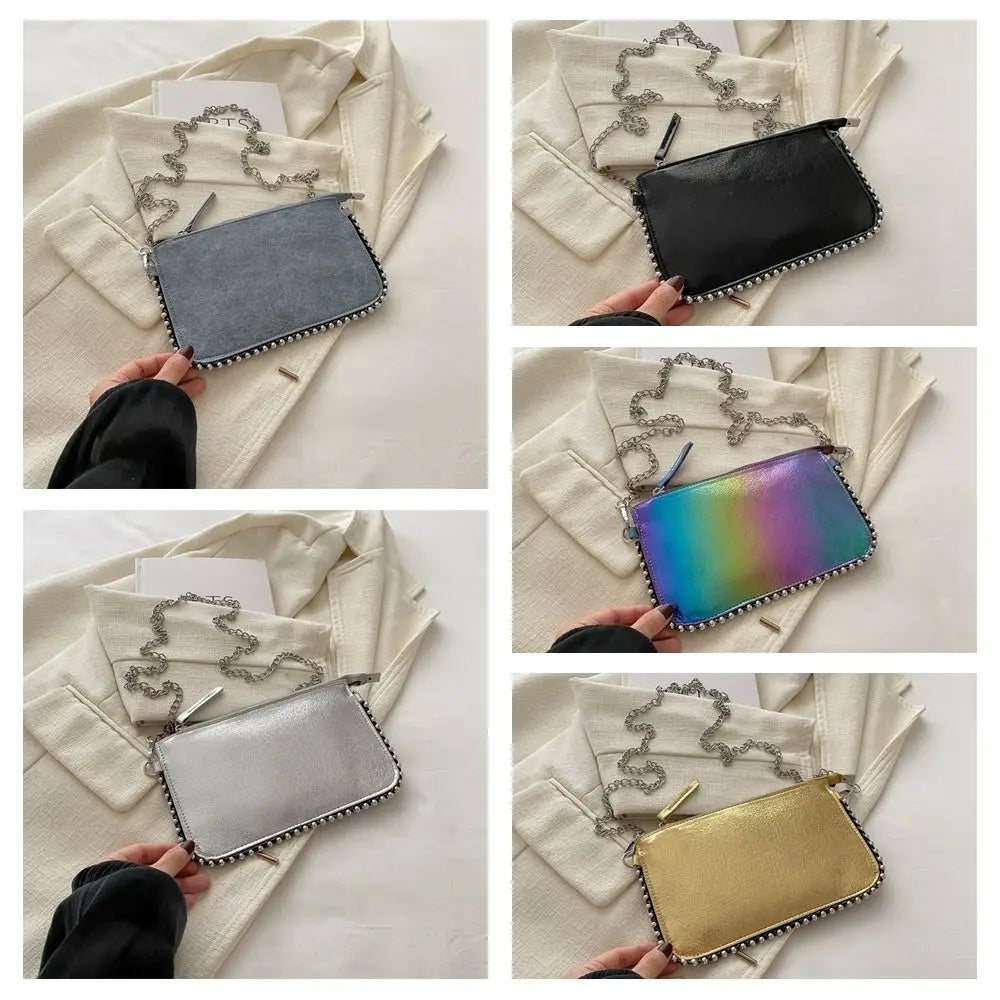 Rivet Underarm Tote Bag