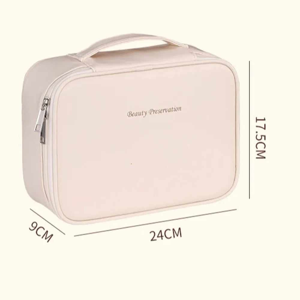 Luxury Double Layer Makeup Bag