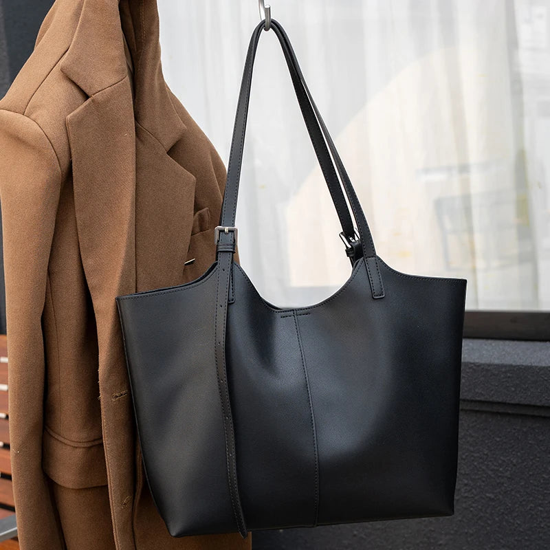 Genuine Leather Tote Bag