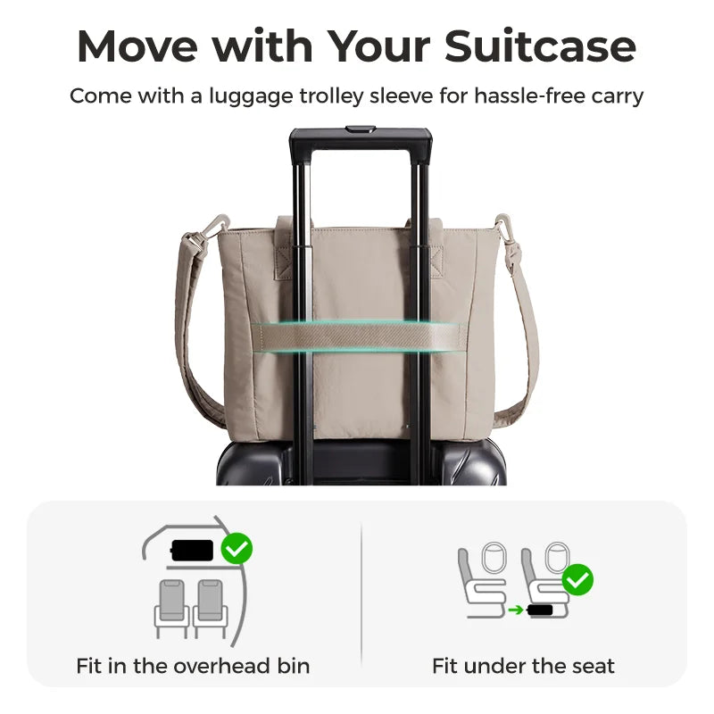 Padded College Tote Bag