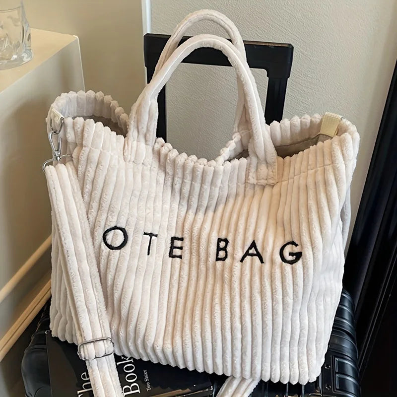 Retro Canvas Tote Bag