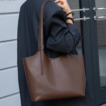 Genuine Leather Tote Bag