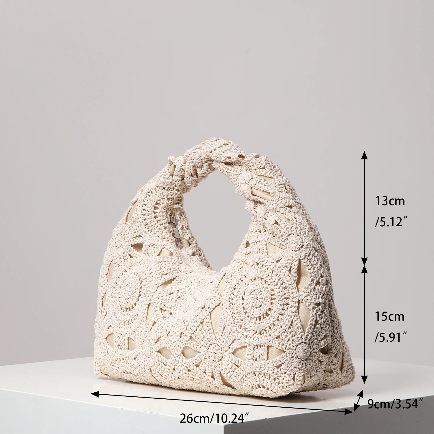 Boho Woven Beach Bag