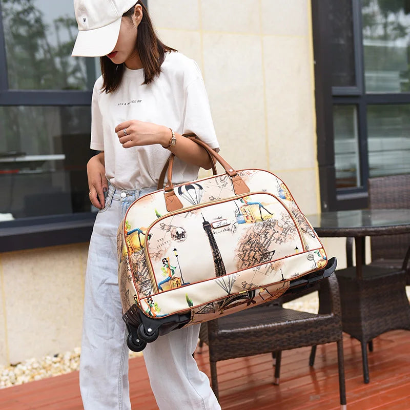 Waterproof Rolling Travel Bag
