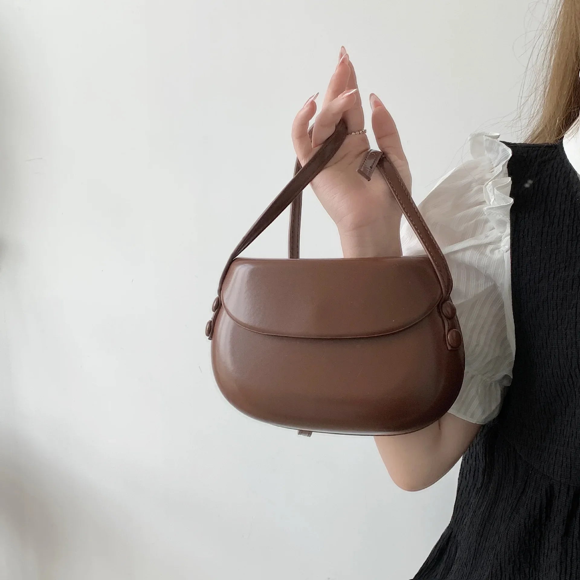 Candy Color Saddle Bag