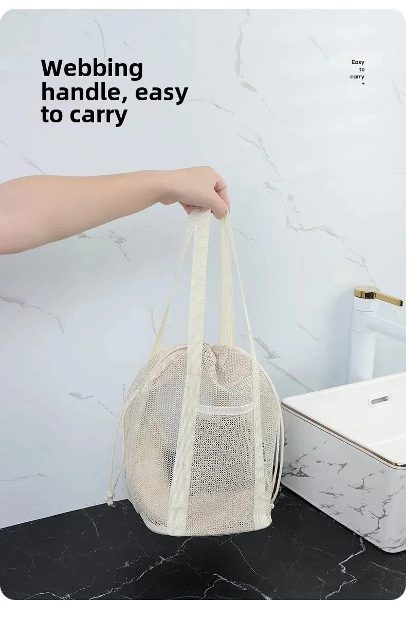 Mesh Beach Toiletry Bag