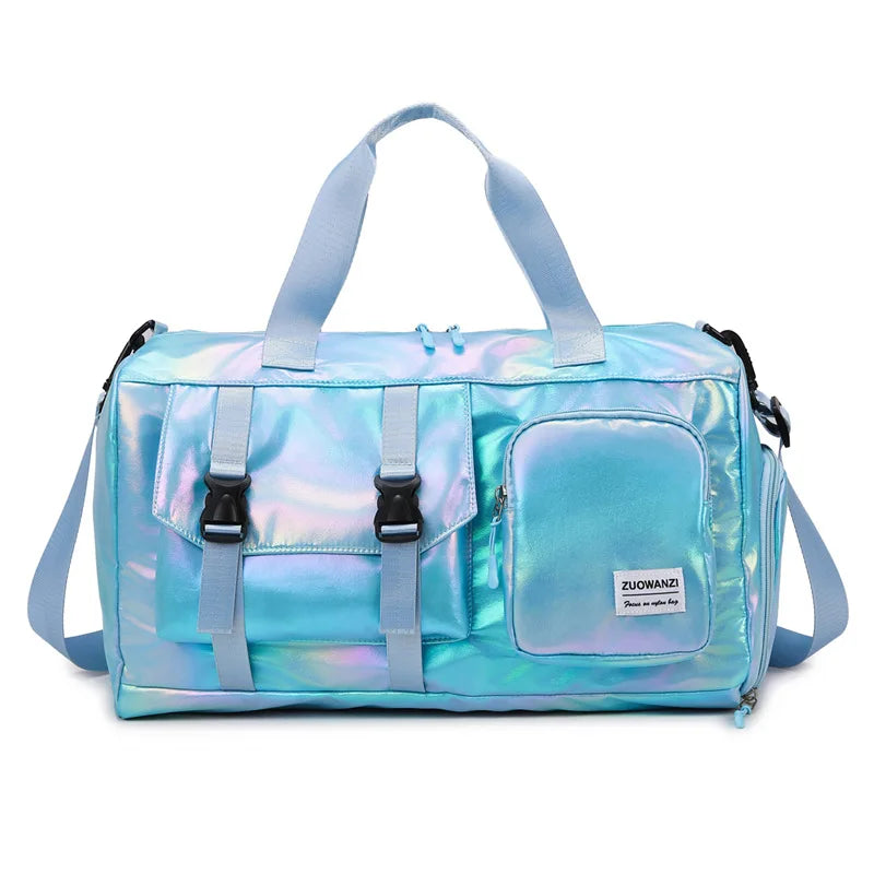 Holographic Weekend Duffel Bag