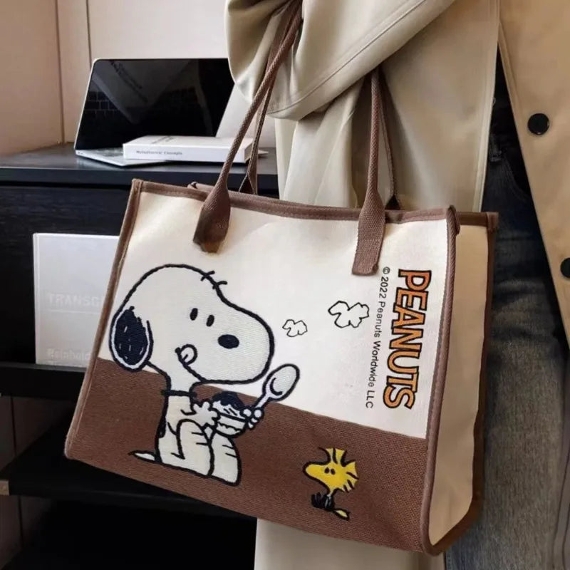 Snoopy Canvas Tote Bag