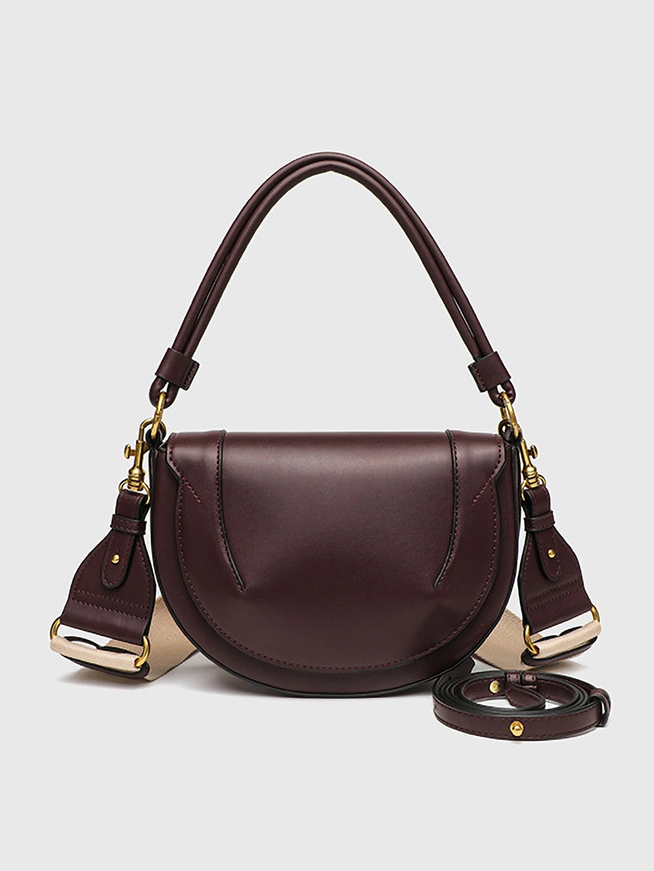 Classic Saddle Shoulder Bag