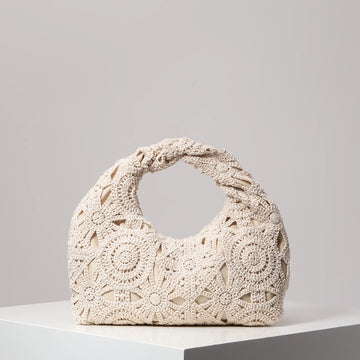 Boho Woven Beach Bag