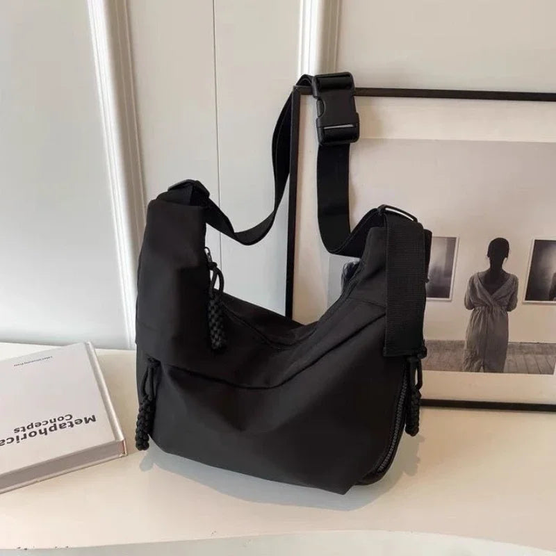 Nylon Hobo Tote Bag