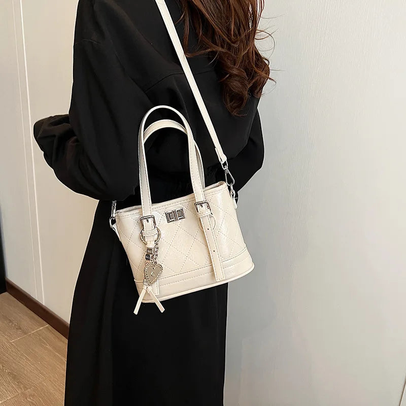 Diamond Crossbody Tote Bag