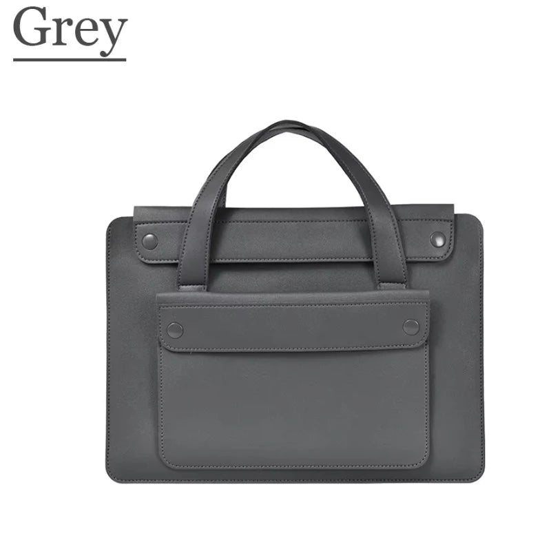Leather Laptop Briefcase Bag