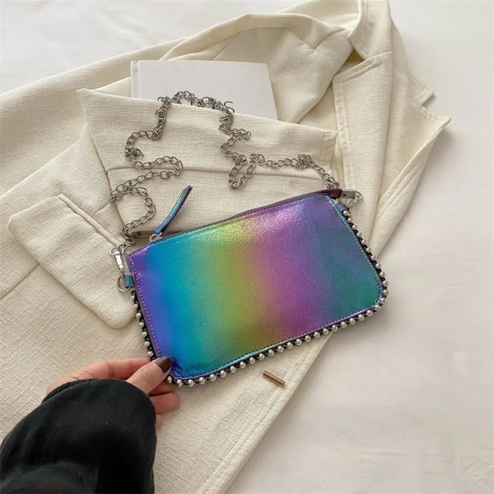 Rivet Underarm Tote Bag