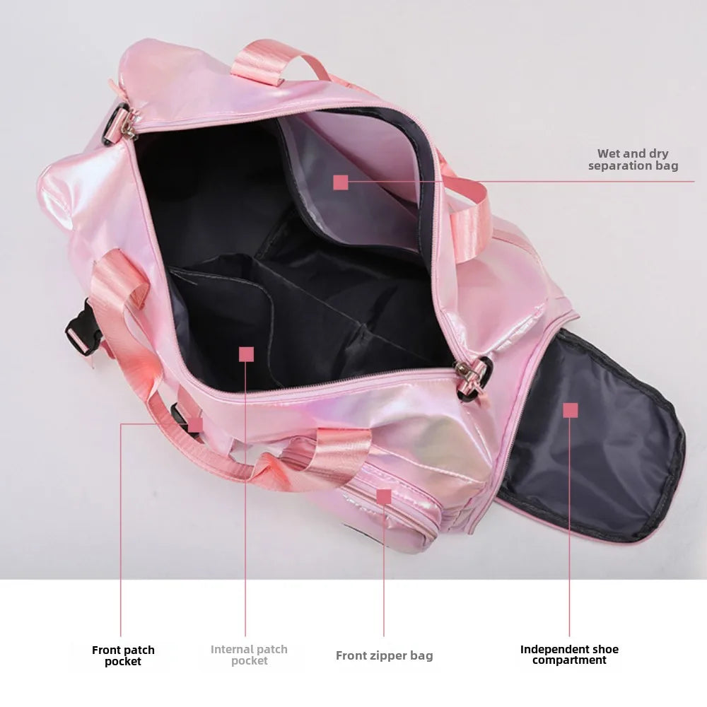 Holographic Weekend Duffel Bag