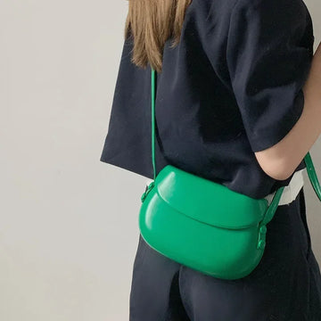 Candy Color Saddle Bag
