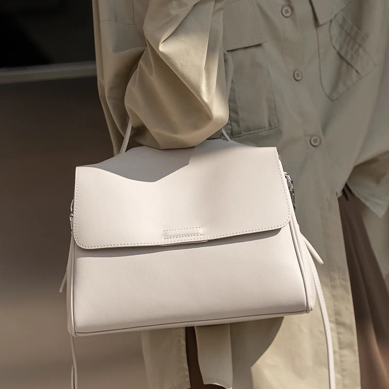 Genuine Leather Satchel Bag
