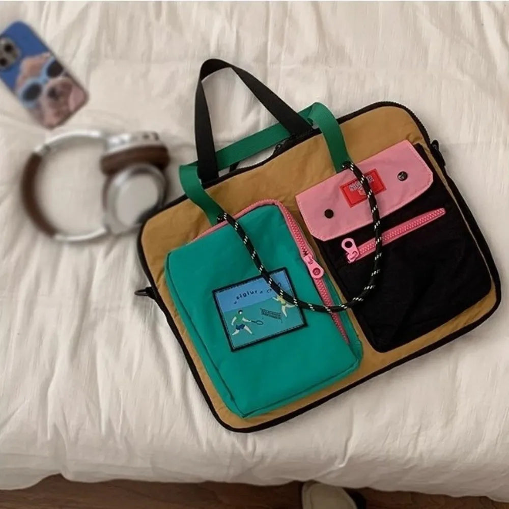 Canvas Laptop Tote Bag