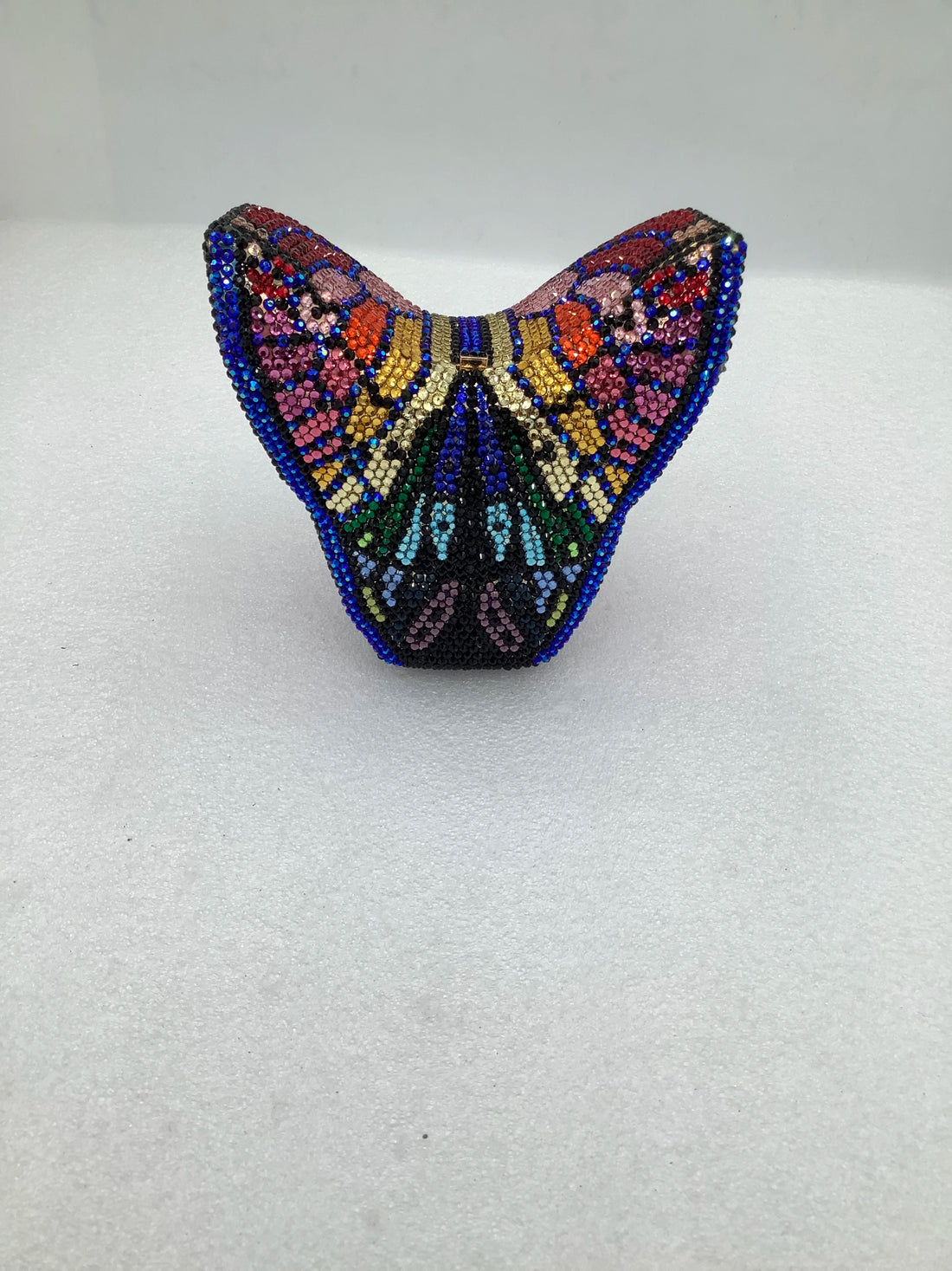 Butterfly Crystal Clutch Bag