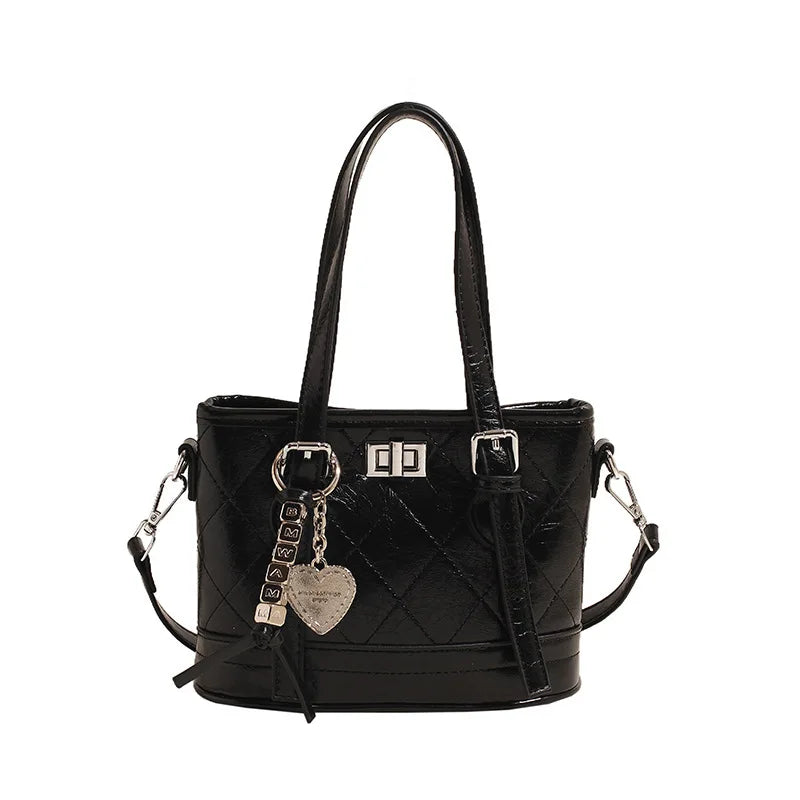 Diamond Crossbody Tote Bag