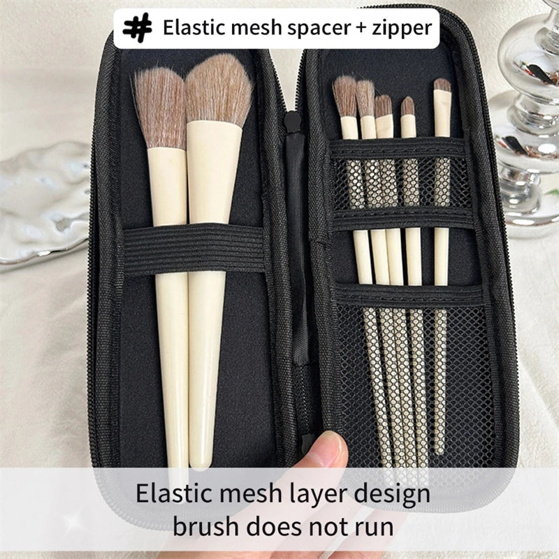 Makeup Brush Organizer Pouch