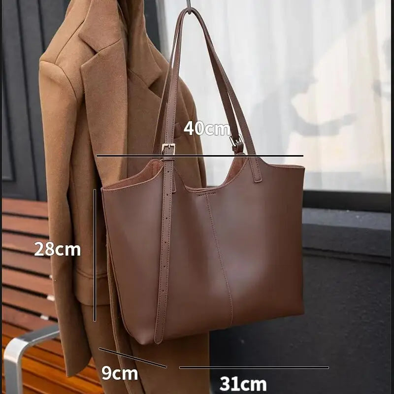 Genuine Leather Tote Bag