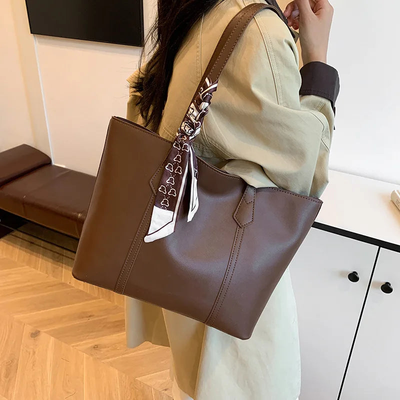 Black Commuter Tote Bag