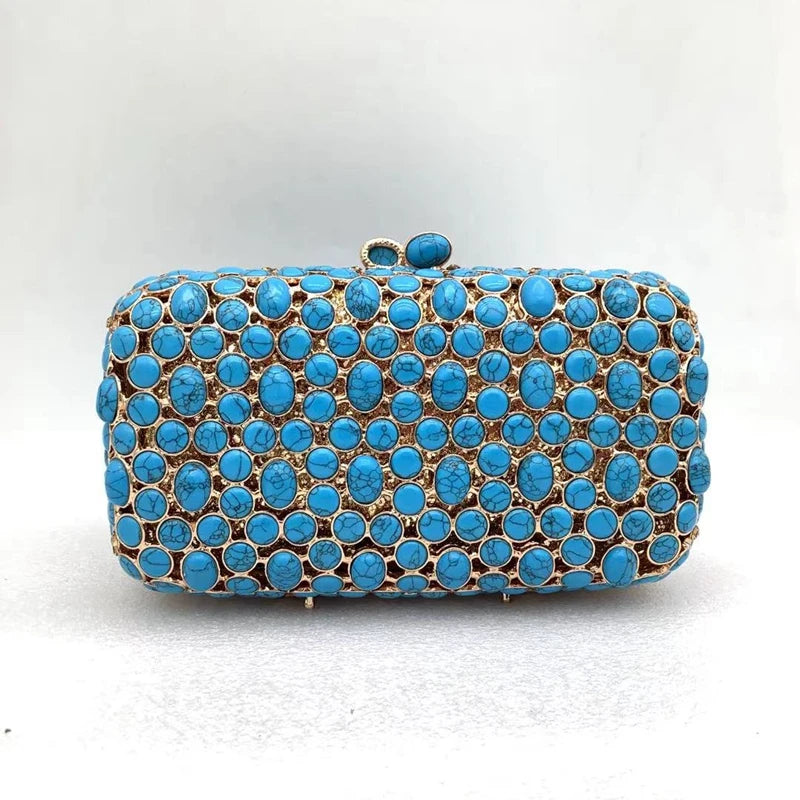 Diamond Evening Clutch Bag