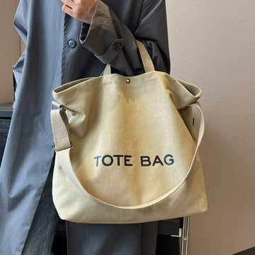 Retro Canvas Tote Bag