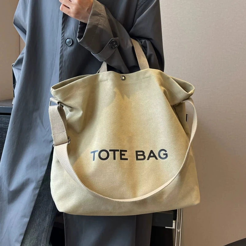 Retro Canvas Tote Bag