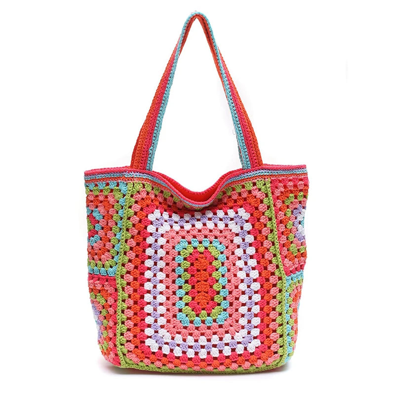 Crochet Beach Shoulder Bag