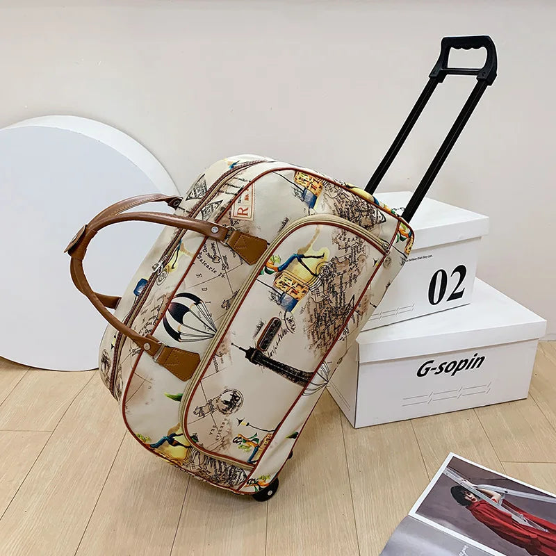 Waterproof Rolling Travel Bag