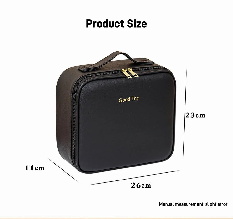 LED Mirror Makeup Case