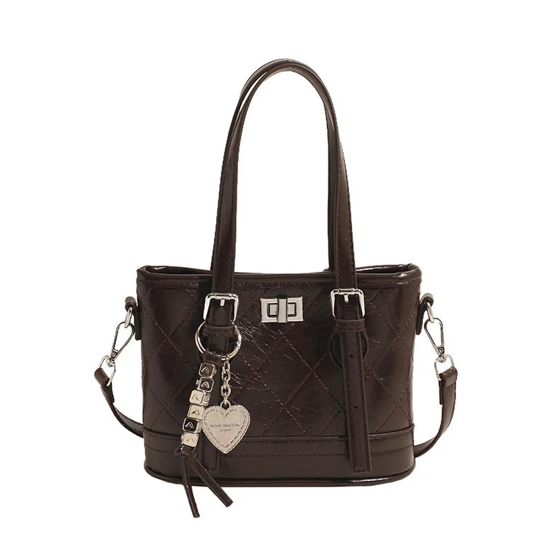 Diamond Crossbody Tote Bag