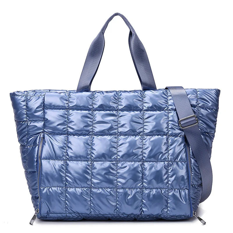 Quilted Travel Tote Bag