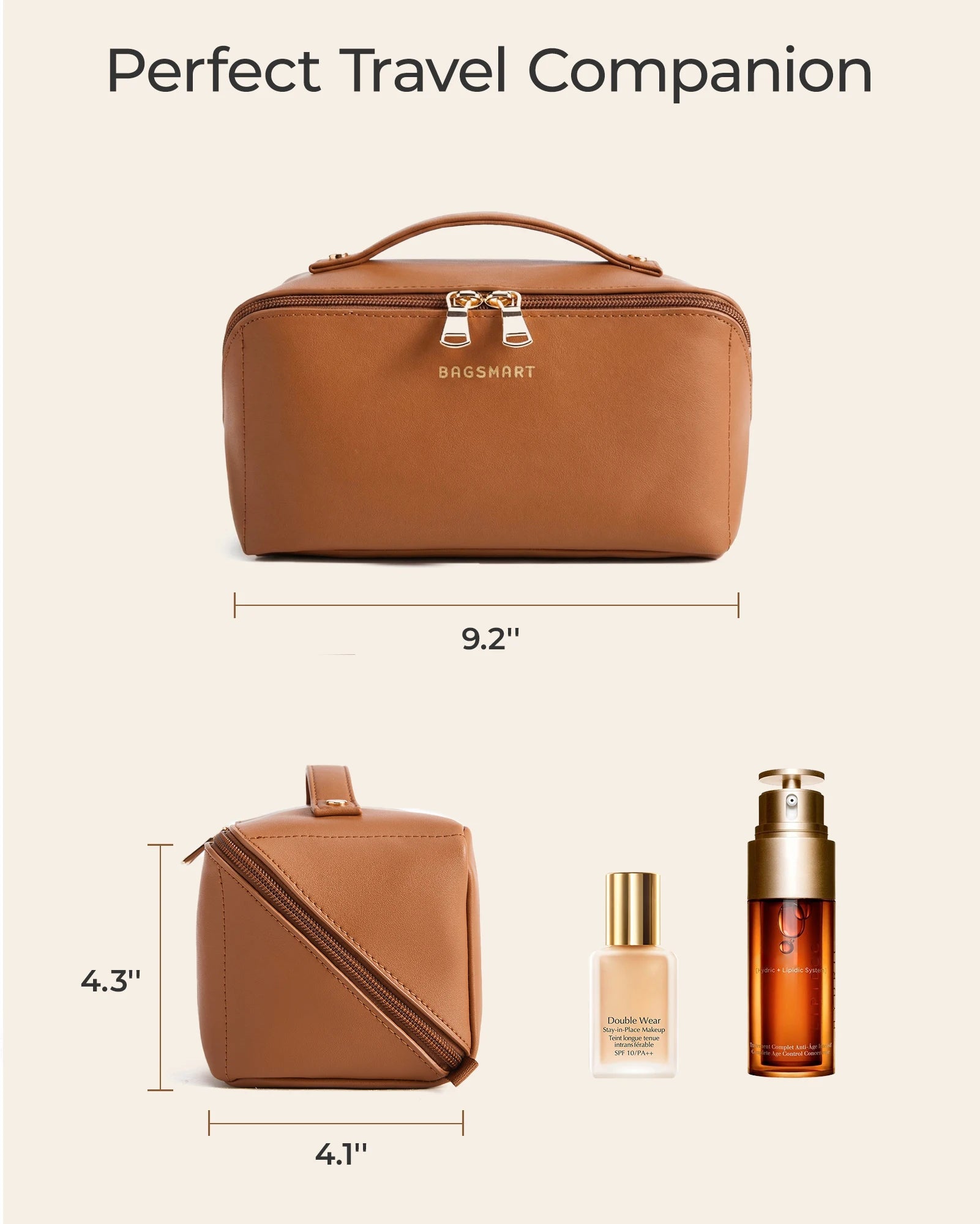 Large Travel Makeup Bag