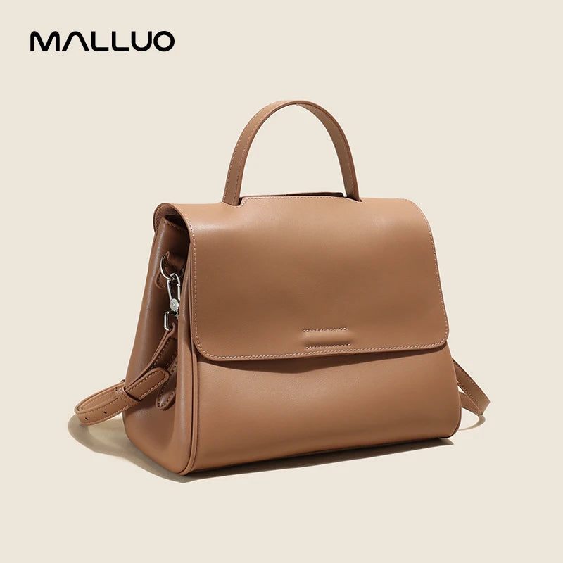 Genuine Leather Satchel Bag
