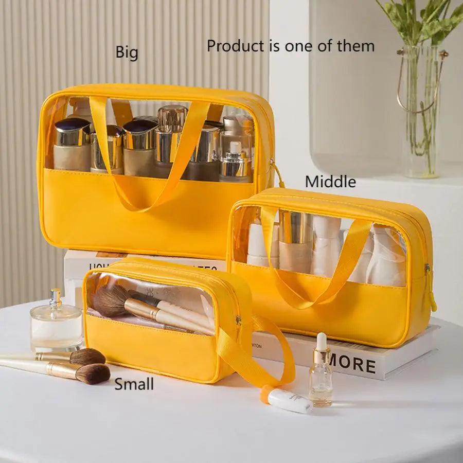 Transparent Toiletry Organizer Bag