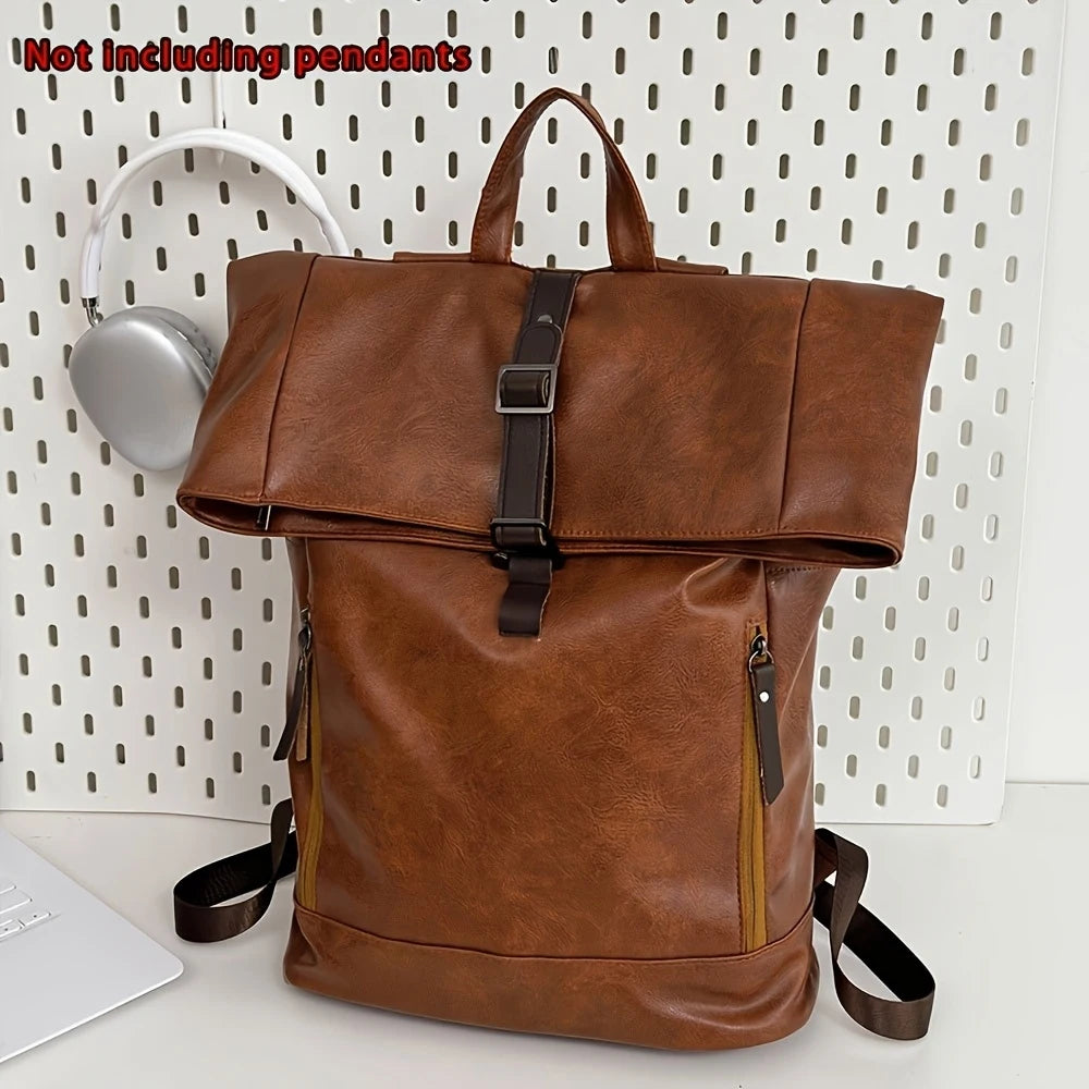 Vintage Roll Top Backpack