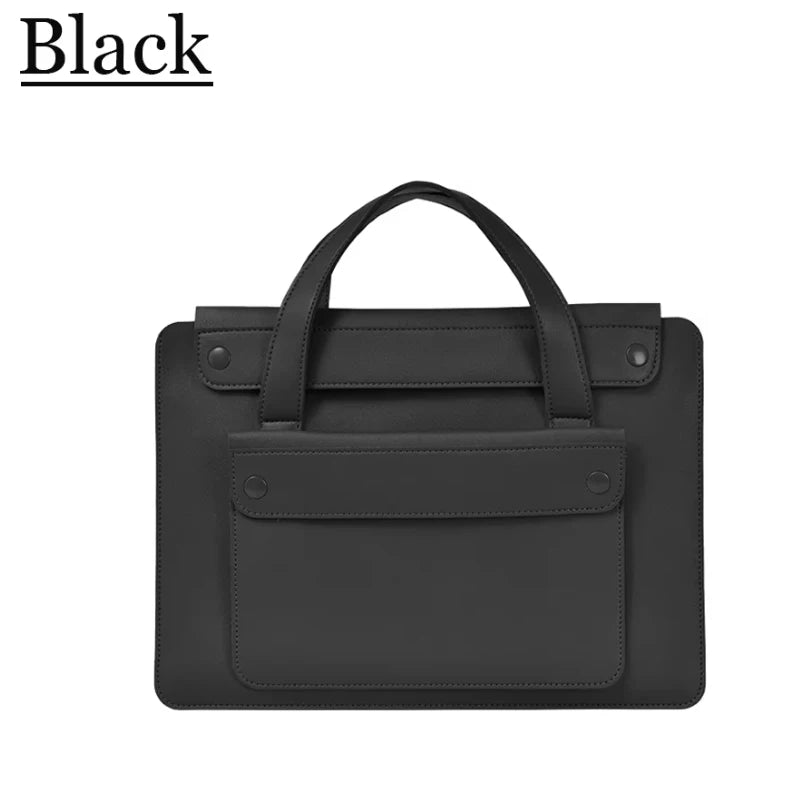 Leather Laptop Briefcase Bag
