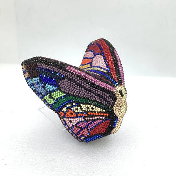 Butterfly Crystal Clutch Bag